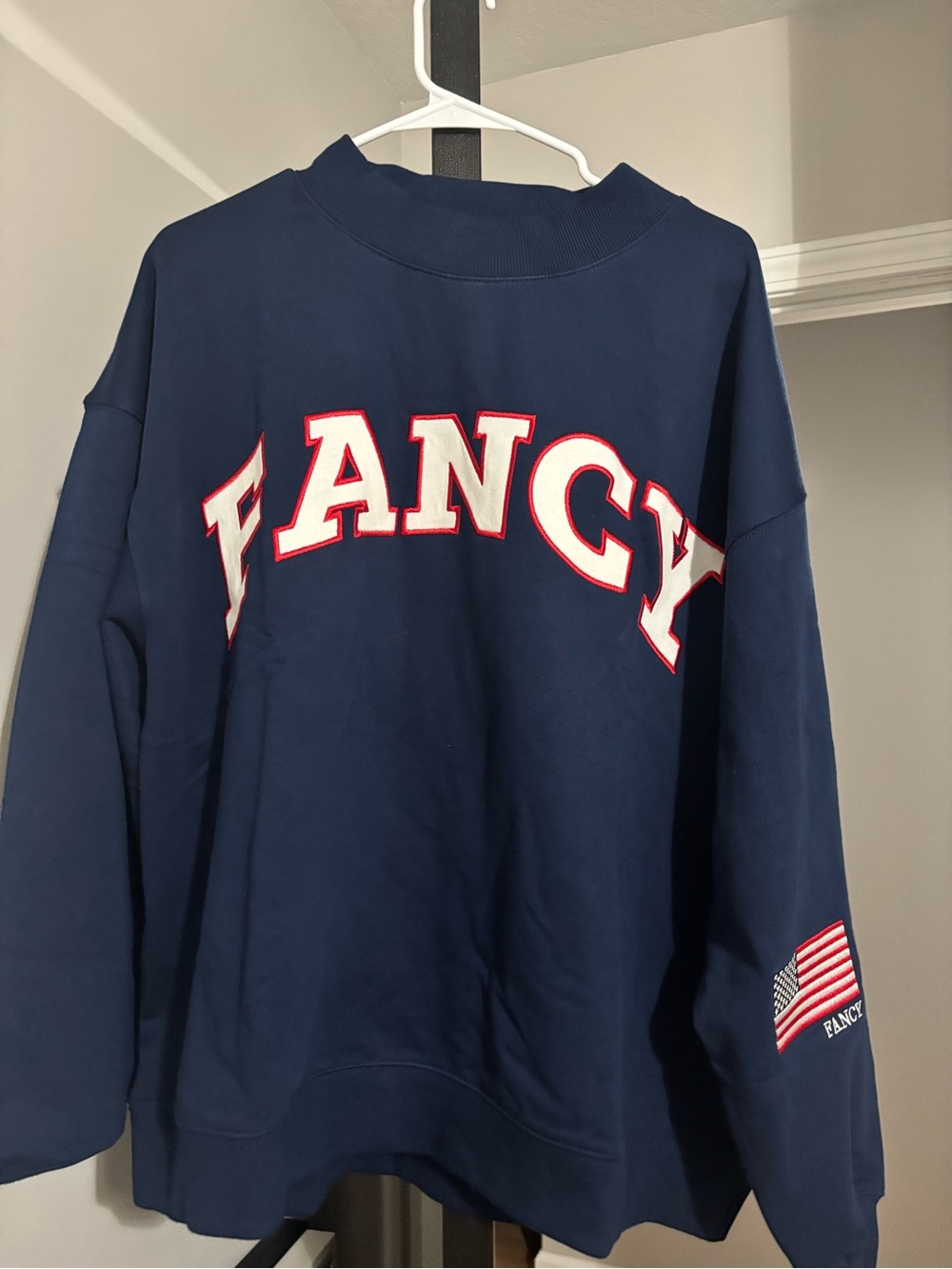 Fancy Americana mockneck